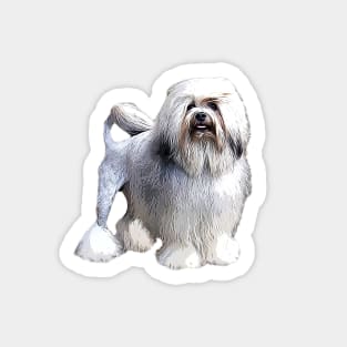 Lowchen Little Lion Dog Sticker